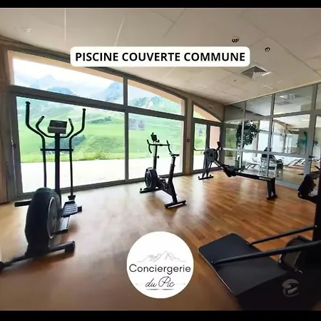 Apartment La Mongie 4 A 5 Personnes, Terrasse, Piscine, Parking Bagneres-de-Bigorre